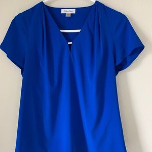 Calvin Klein Women’s Keyhole Blouse